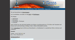 Desktop Screenshot of gussprofis.de